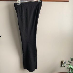 Jenni Max NYC brown trouser/ slacks. Gorgeous on.  Slight bootcut.